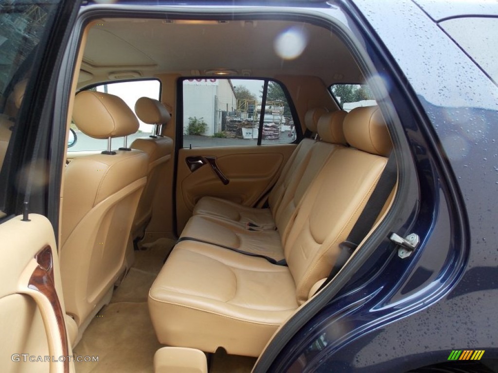 1999 ML 320 4Matic - Azure Blue Metallic / Sand photo #6