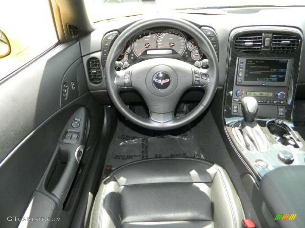 2012 Chevrolet Corvette Coupe Ebony Dashboard Photo #81128871