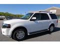 2013 White Platinum Tri-Coat Ford Expedition Limited 4x4  photo #3