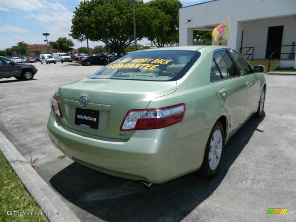 2007 Camry Hybrid - Jasper Green Pearl / Ash photo #3