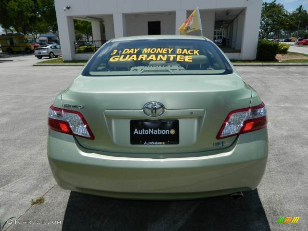 2007 Camry Hybrid - Jasper Green Pearl / Ash photo #4