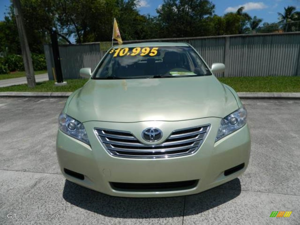 2007 Camry Hybrid - Jasper Green Pearl / Ash photo #8