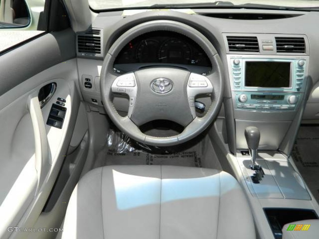 2007 Camry Hybrid - Jasper Green Pearl / Ash photo #9