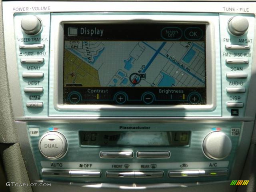 2007 Camry Hybrid - Jasper Green Pearl / Ash photo #19