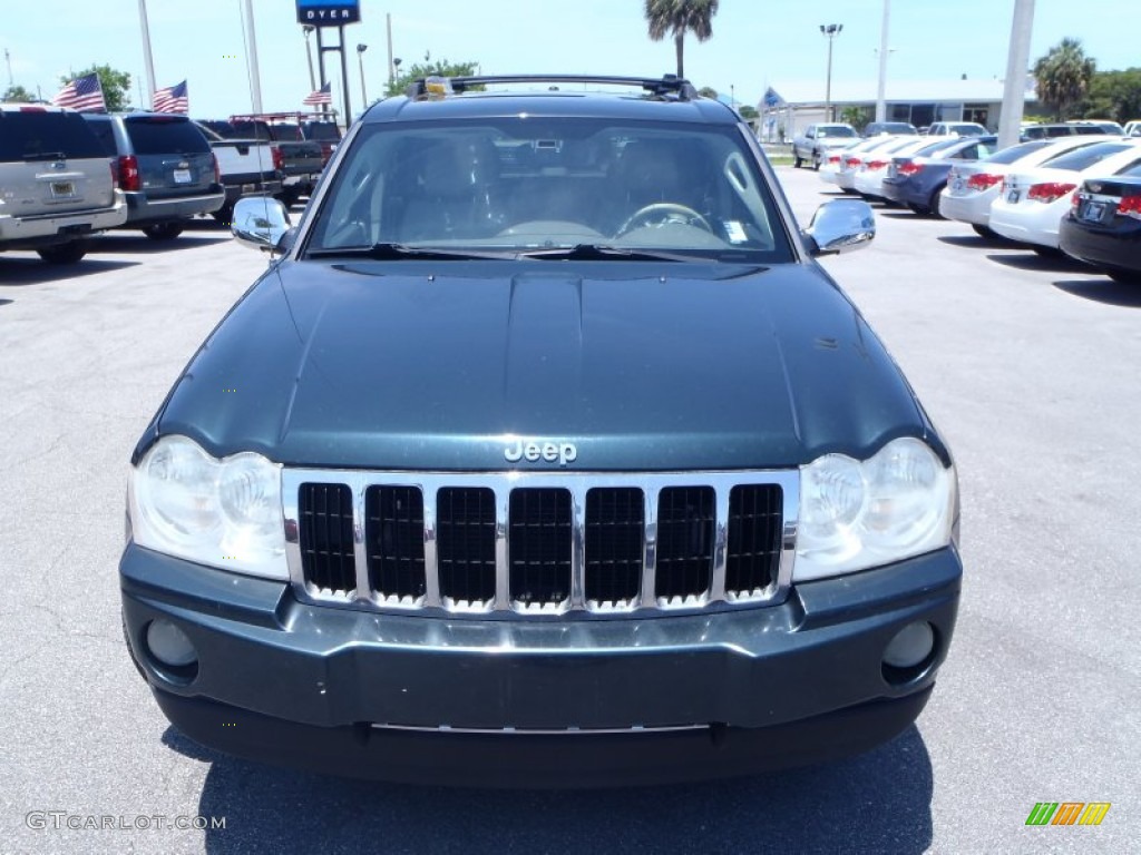 2005 Grand Cherokee Limited 4x4 - Deep Beryl Green Pearl / Dark Khaki/Light Graystone photo #2