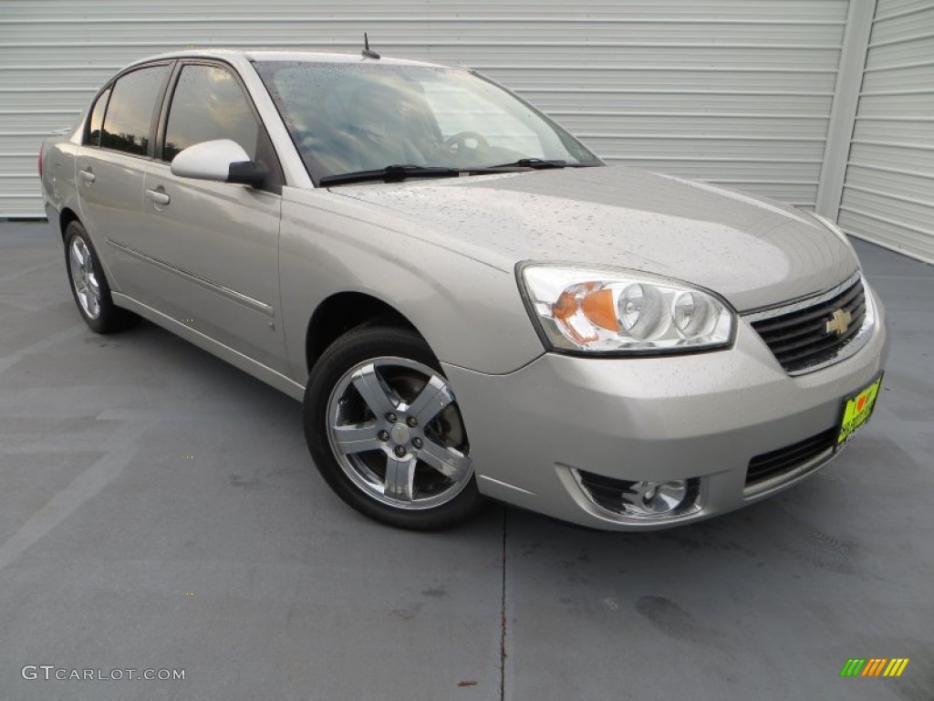 2007 Malibu LTZ Sedan - Silverstone Metallic / Titanium Gray photo #2