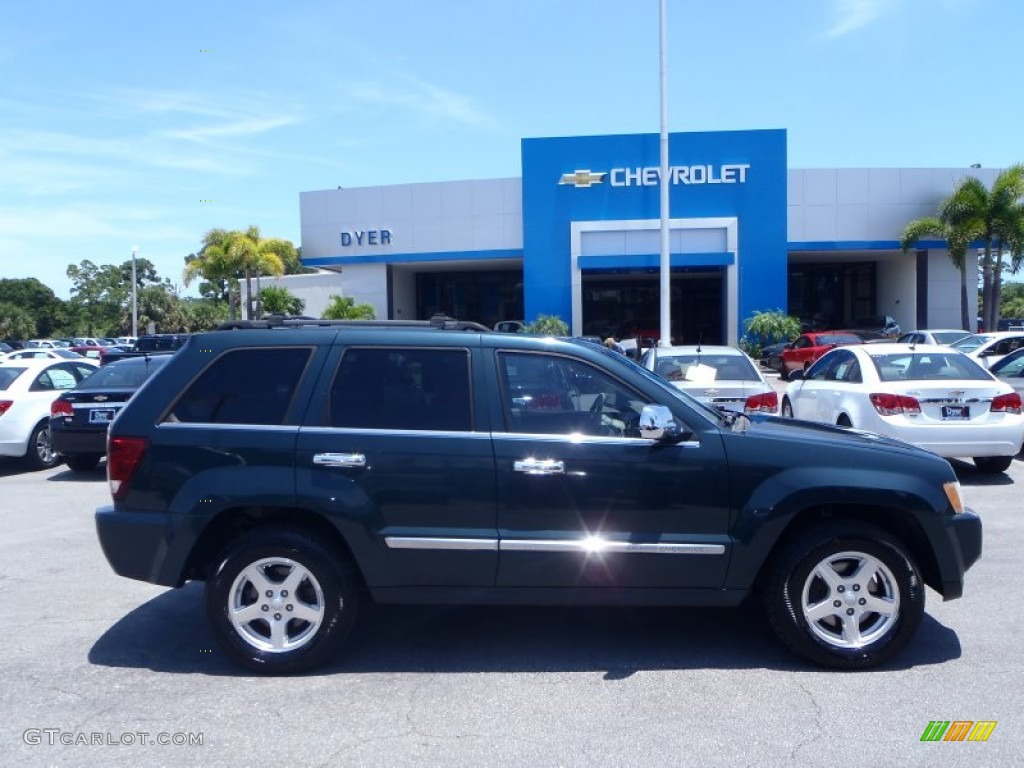 2005 Grand Cherokee Limited 4x4 - Deep Beryl Green Pearl / Dark Khaki/Light Graystone photo #3