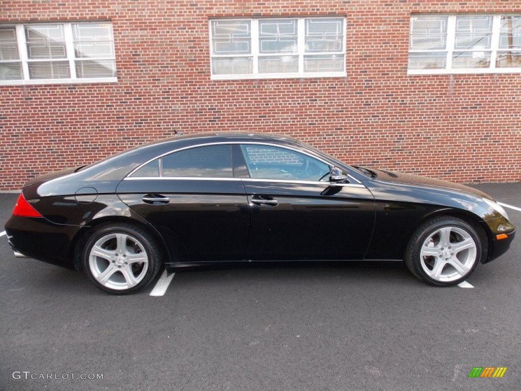 Black 2007 Mercedes-Benz CLS 550 Exterior Photo #81130270