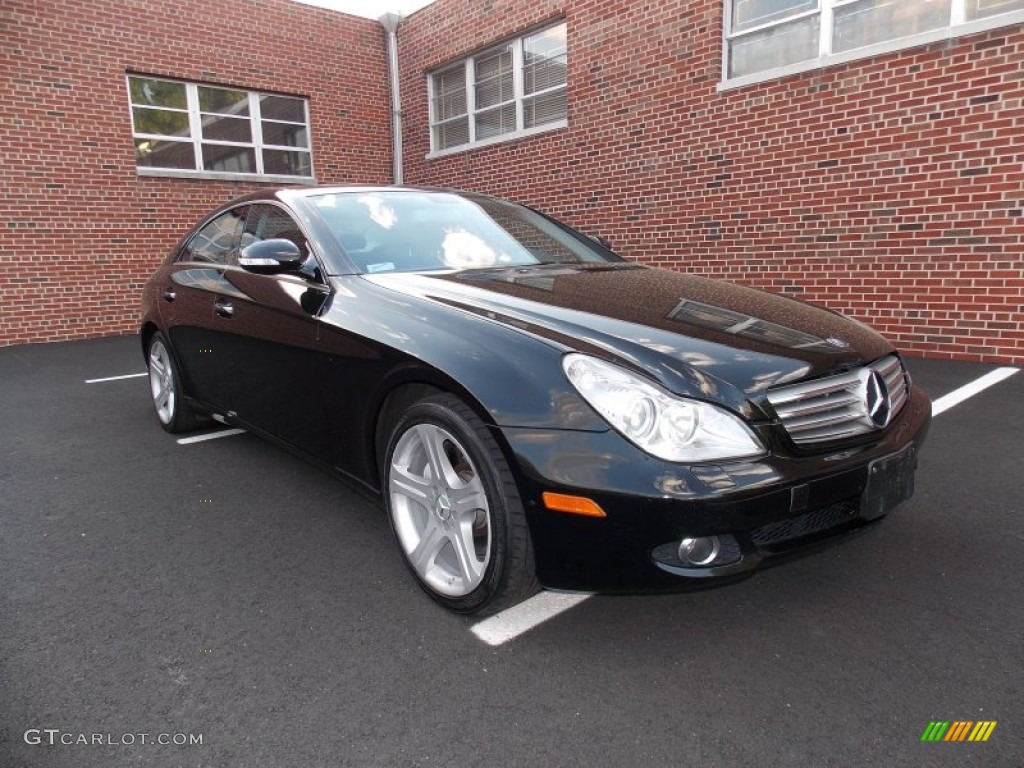 Black 2007 Mercedes-Benz CLS 550 Exterior Photo #81130297