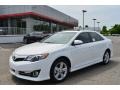 2013 Super White Toyota Camry SE  photo #1