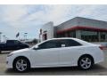 2013 Super White Toyota Camry SE  photo #2
