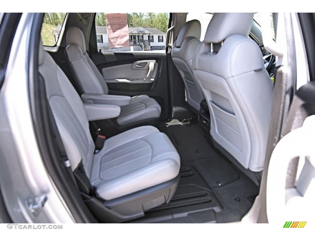 2009 Chevrolet Traverse LTZ AWD Rear Seat Photo #81130770