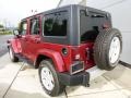 2011 Deep Cherry Red Jeep Wrangler Unlimited Sahara 4x4  photo #3