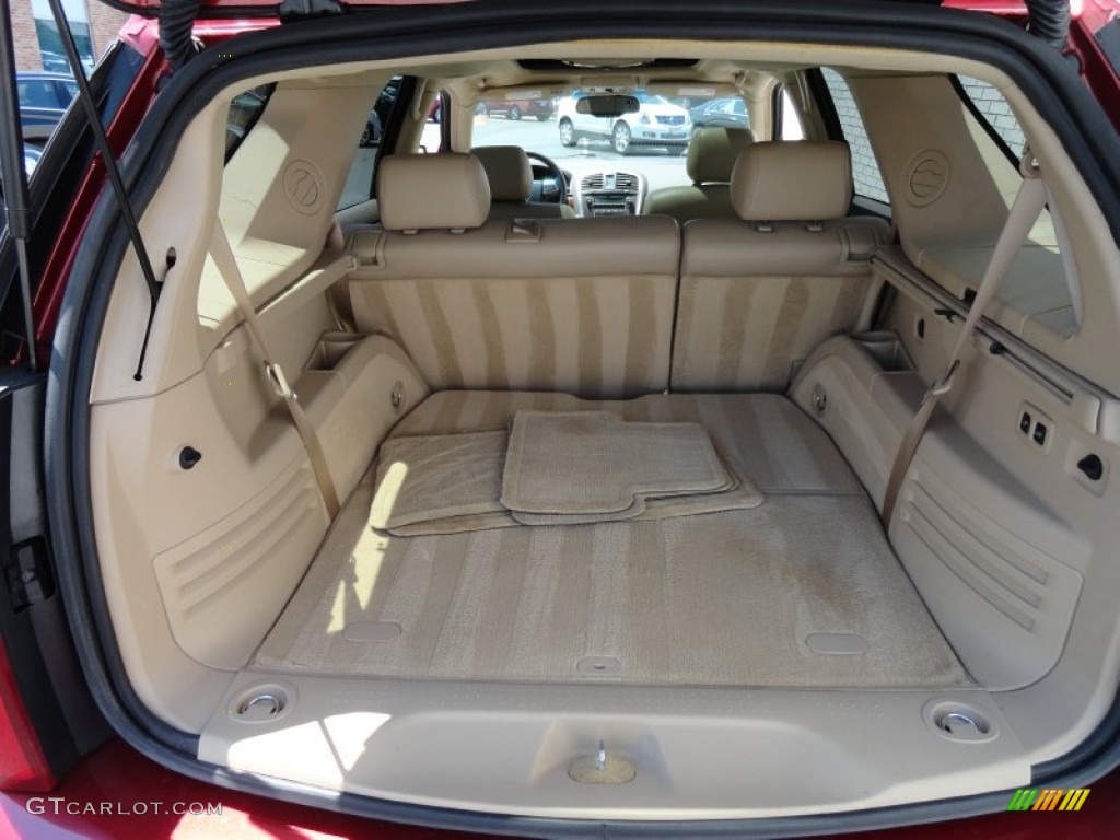 2008 SRX 4 V6 AWD - Crystal Red / Cashmere/Cocoa photo #9