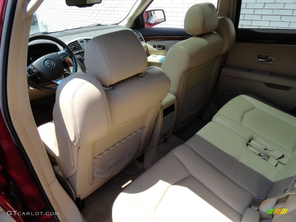 2008 SRX 4 V6 AWD - Crystal Red / Cashmere/Cocoa photo #11