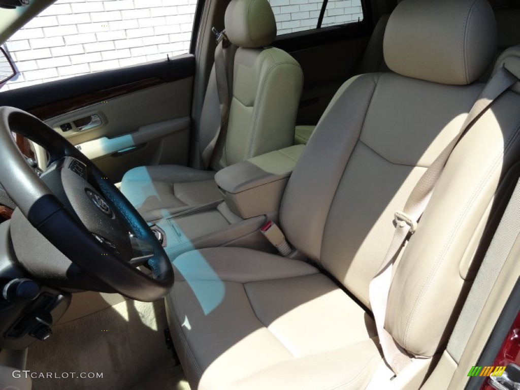 2008 SRX 4 V6 AWD - Crystal Red / Cashmere/Cocoa photo #13