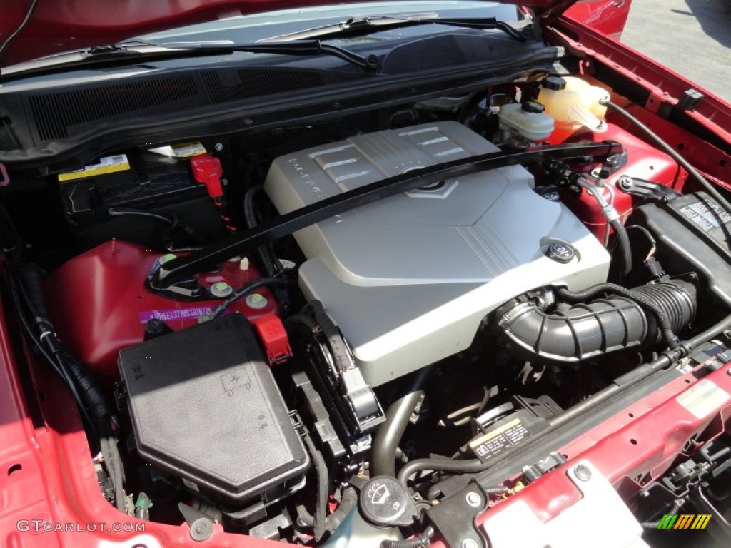 2008 SRX 4 V6 AWD - Crystal Red / Cashmere/Cocoa photo #21