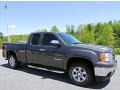 Storm Gray Metallic 2010 GMC Sierra 1500 SLE Extended Cab 4x4 Exterior