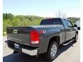 2010 Storm Gray Metallic GMC Sierra 1500 SLE Extended Cab 4x4  photo #9