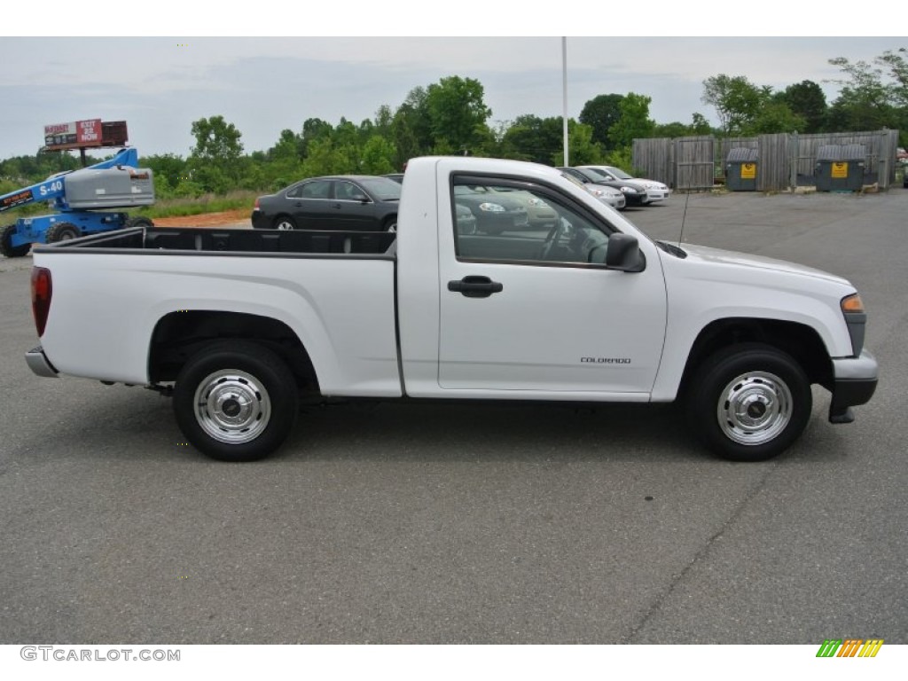 Summit White 2005 Chevrolet Colorado Regular Cab Exterior Photo #81133258