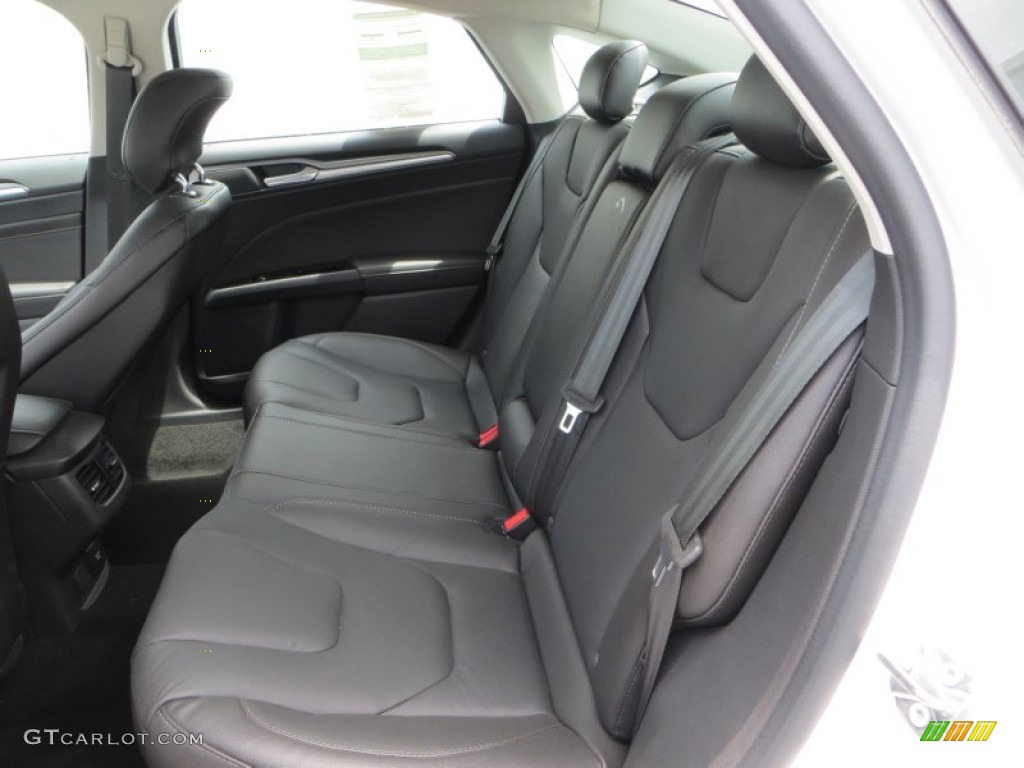 Charcoal Black Interior 2013 Ford Fusion Energi Titanium Photo #81133587