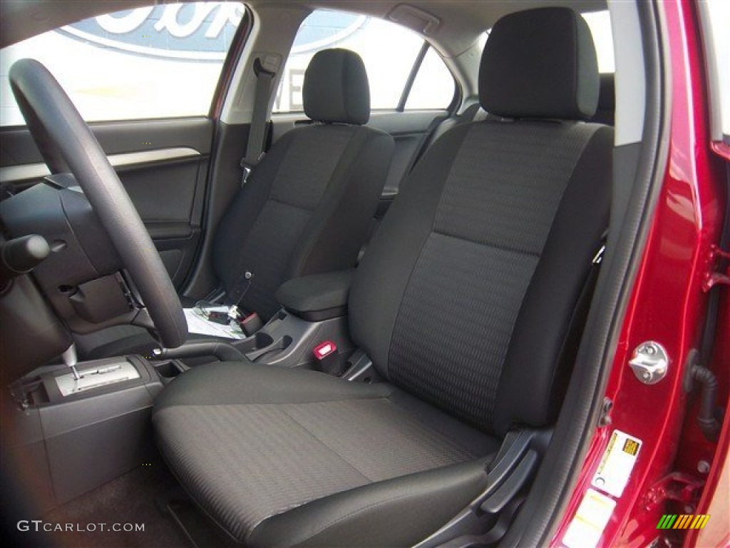 2013 Mitsubishi Lancer ES Front Seat Photo #81133677