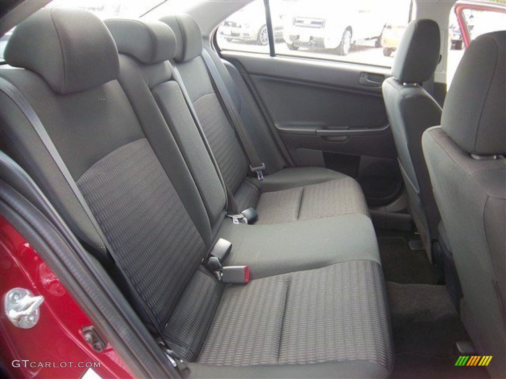 2013 Mitsubishi Lancer ES Rear Seat Photo #81133767