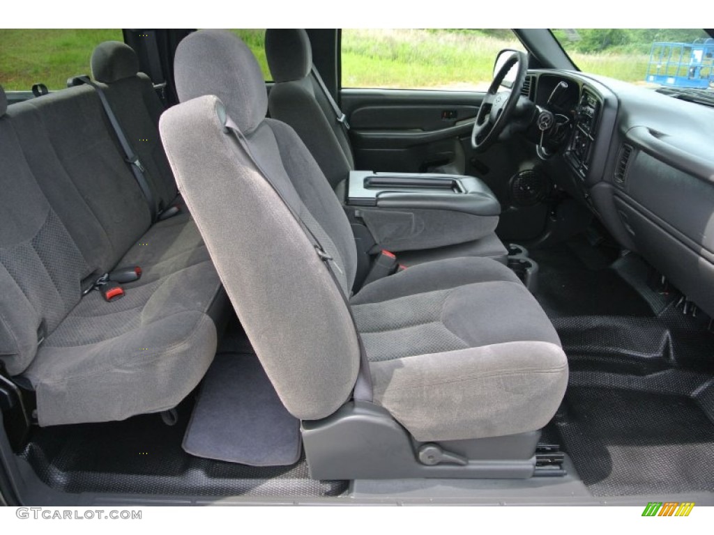 Dark Charcoal Interior 2006 Chevrolet Silverado 1500 LS Extended Cab Photo #81134055