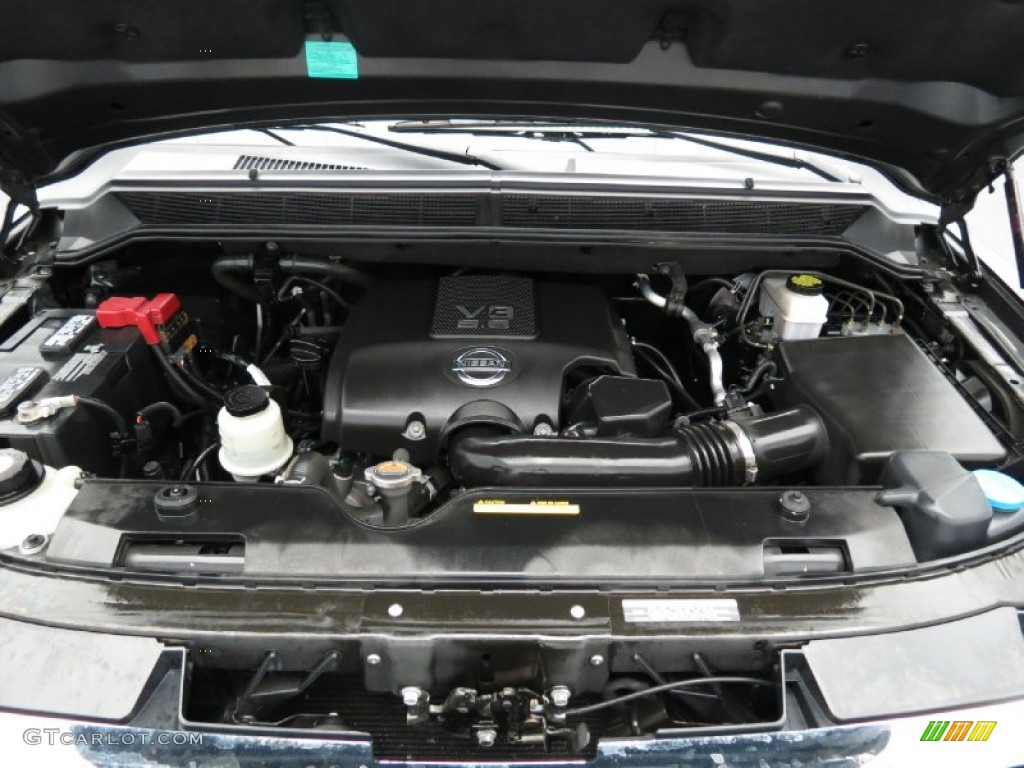2011 Nissan Armada Platinum 5.6 Liter DOHC 32-Valve CVTCS V8 Engine Photo #81134100