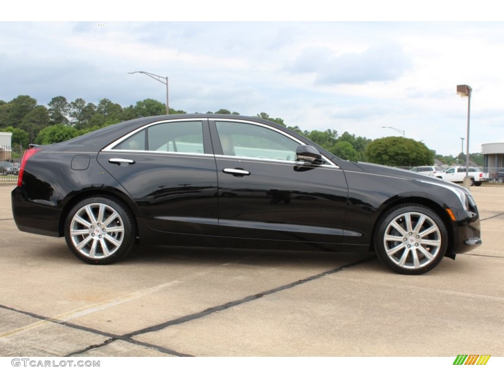 Black Raven 2013 Cadillac ATS 2.0L Turbo Luxury Exterior Photo #81134292