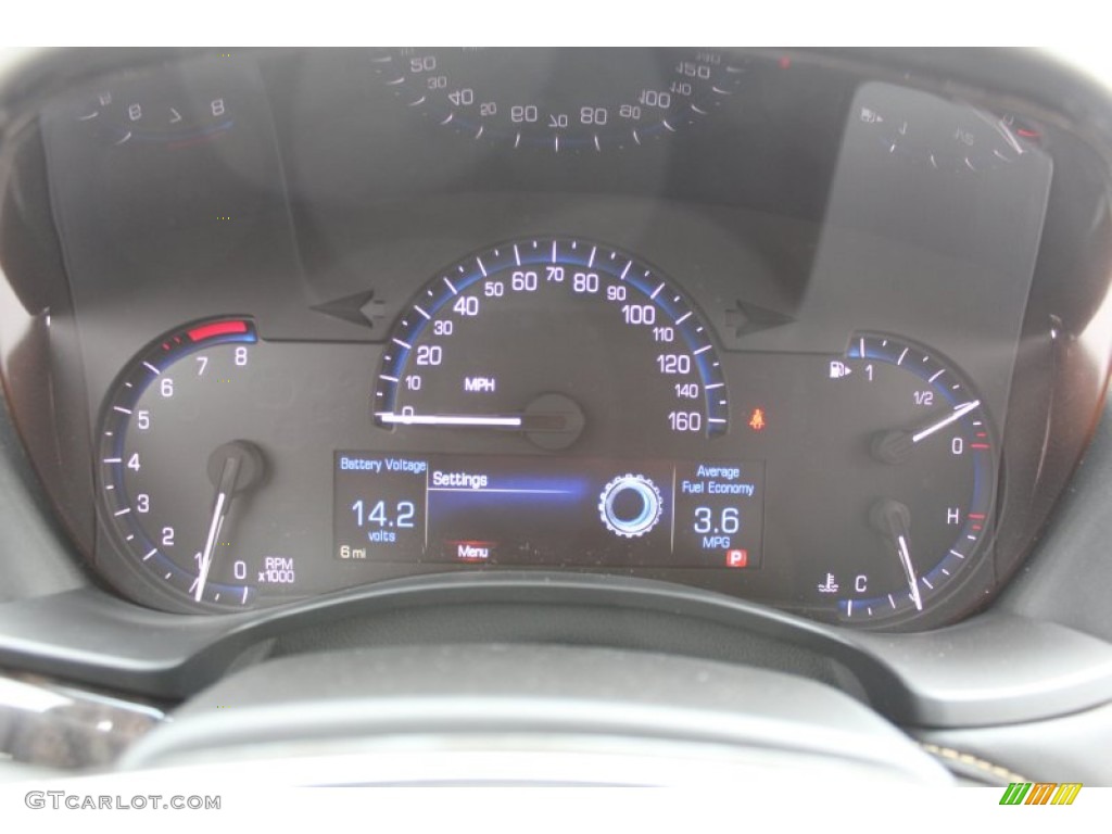 2013 Cadillac ATS 2.0L Turbo Luxury Gauges Photo #81134462