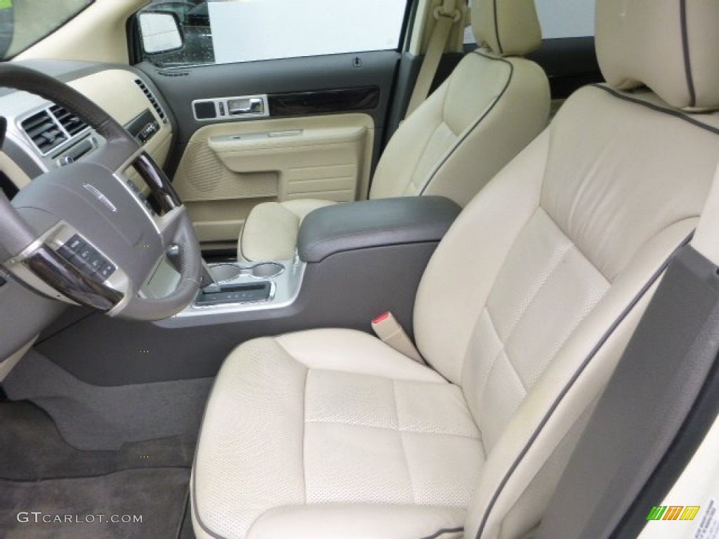 Light Camel Interior 2008 Lincoln MKX AWD Photo #81135328