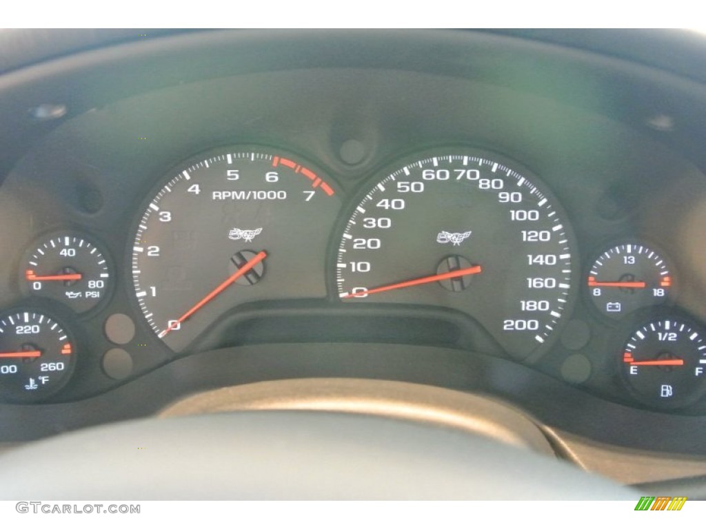 2003 Chevrolet Corvette Convertible Gauges Photo #81135590