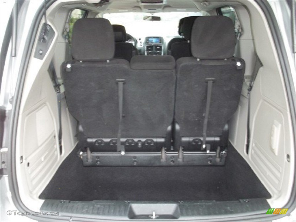 2012 Grand Caravan Crew - Bright Silver Metallic / Black/Light Graystone photo #18