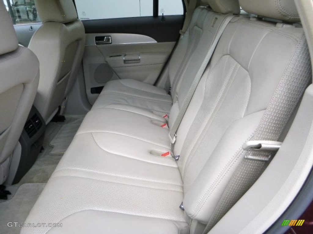 Medium Light Stone Interior 2011 Lincoln MKX AWD Photo #81135918