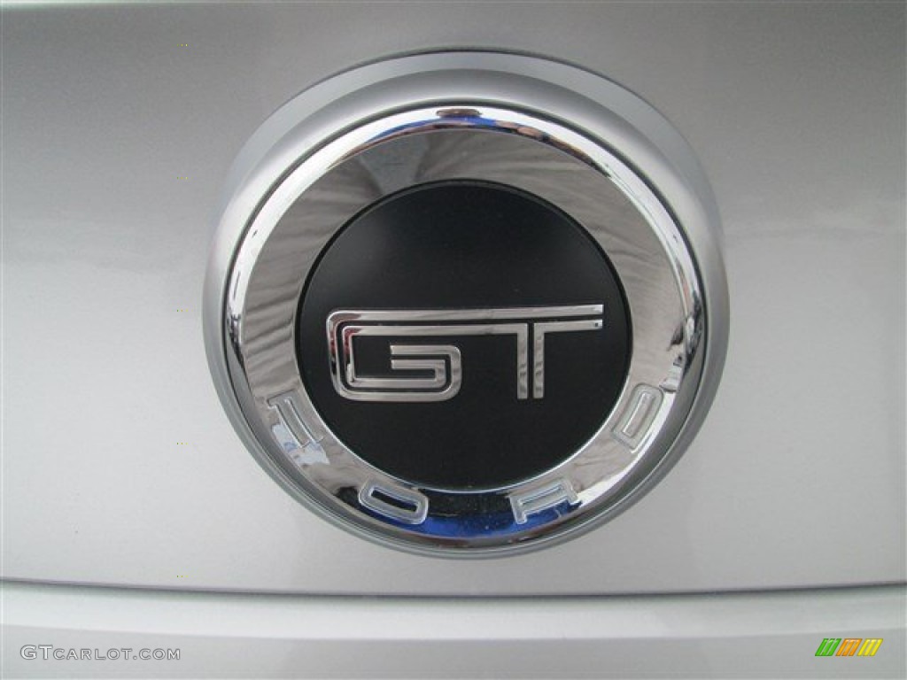 2011 Mustang GT Premium Convertible - Ingot Silver Metallic / Charcoal Black photo #2