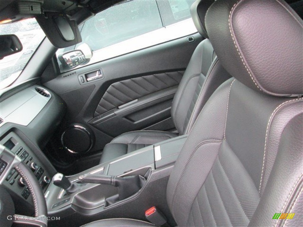 2011 Mustang GT Premium Convertible - Ingot Silver Metallic / Charcoal Black photo #9