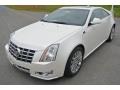 White Diamond Tricoat 2013 Cadillac CTS Coupe