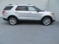 2013 Ingot Silver Metallic Ford Explorer XLT  photo #3