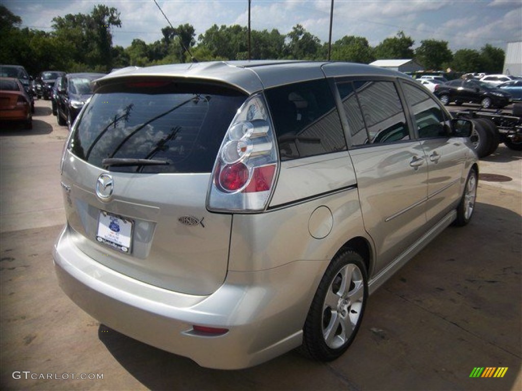2007 MAZDA5 Touring - True Silver Metallic / Black photo #6