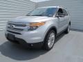 2013 Ingot Silver Metallic Ford Explorer XLT  photo #7