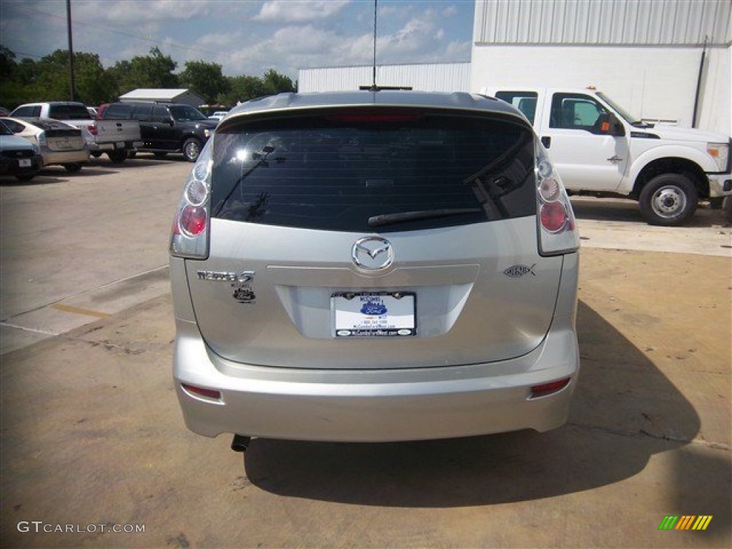 2007 MAZDA5 Touring - True Silver Metallic / Black photo #7