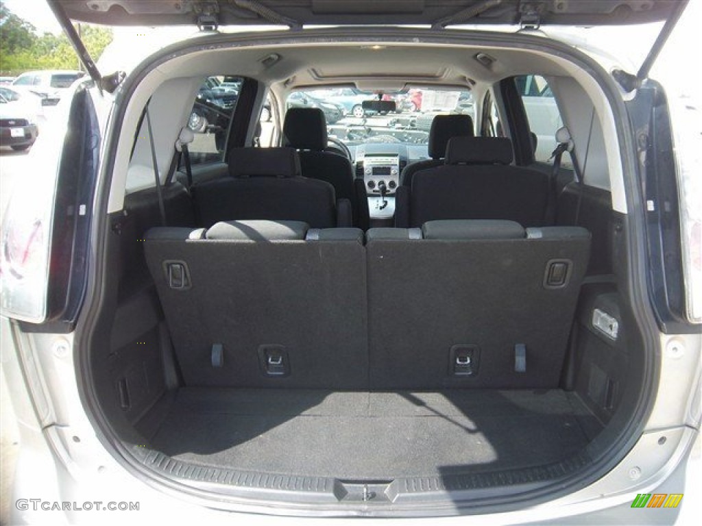 2007 MAZDA5 Touring - True Silver Metallic / Black photo #15