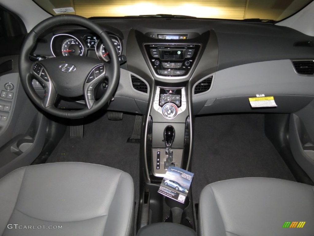 2013 Elantra Limited - Silver / Gray photo #3