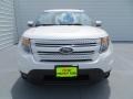 2013 White Platinum Tri-Coat Ford Explorer Limited  photo #8