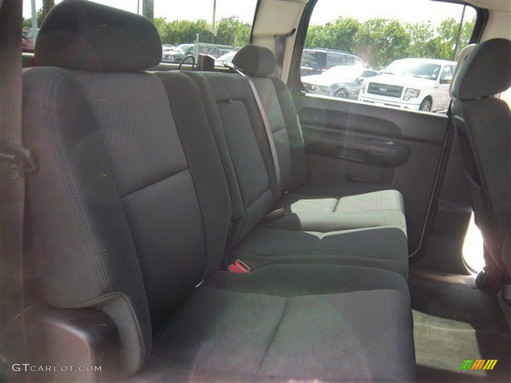 2011 Silverado 1500 LS Crew Cab - Sheer Silver Metallic / Dark Titanium photo #17