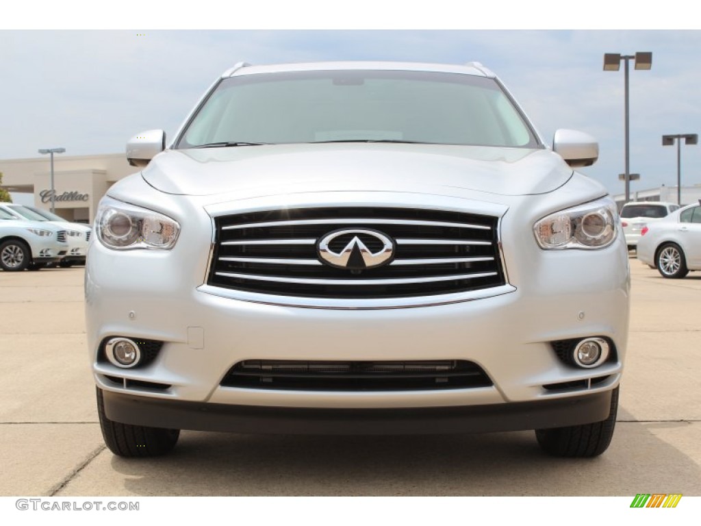 Glacial Silver 2013 Infiniti JX 35 AWD Exterior Photo #81138375