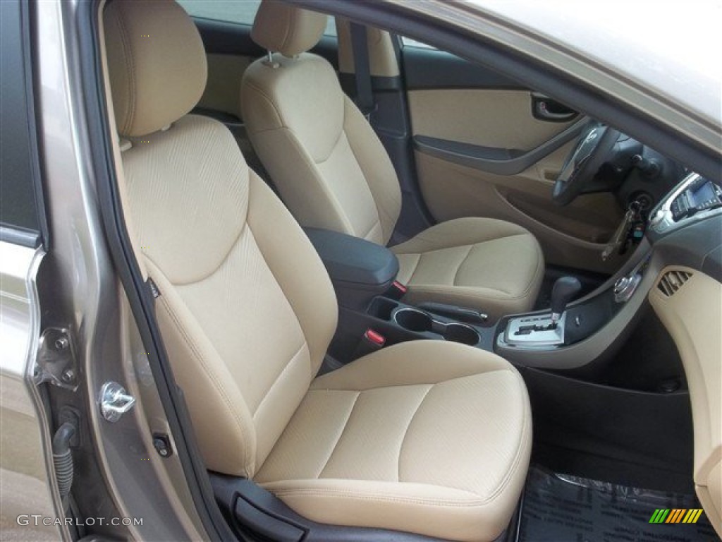 2011 Hyundai Elantra GLS Front Seat Photo #81138576
