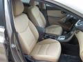 Beige Front Seat Photo for 2011 Hyundai Elantra #81138576