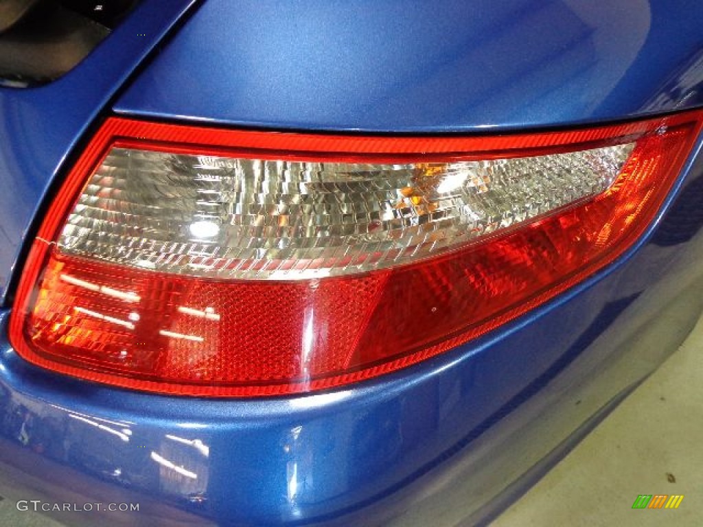 2006 911 Carrera S Cabriolet - Cobalt Blue Metallic / Stone Grey photo #13